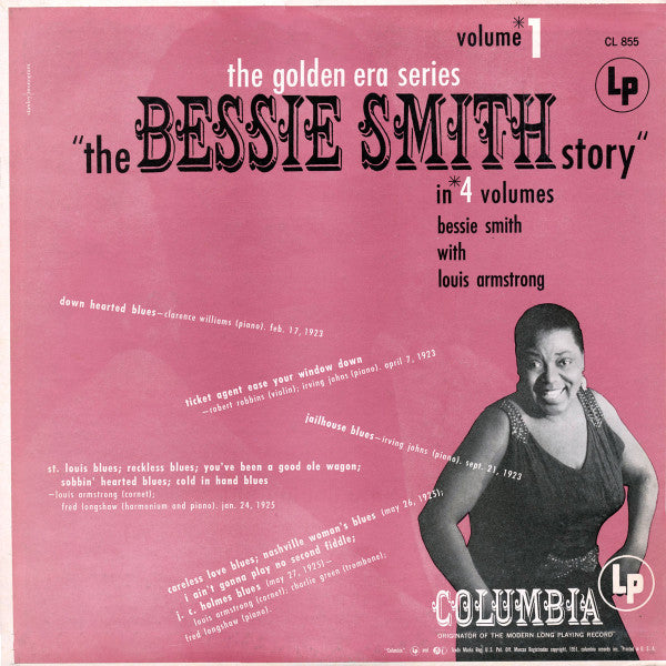 Master Release: The Bessie Smith Story - Volume 1 by Bessie Smith