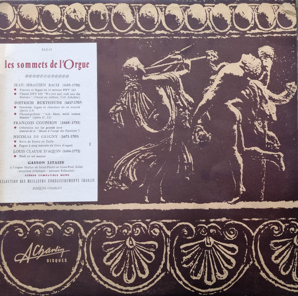 Release: Les Sommets De L'Orgue-Vinyl-France-1975-SLC-11-10037221