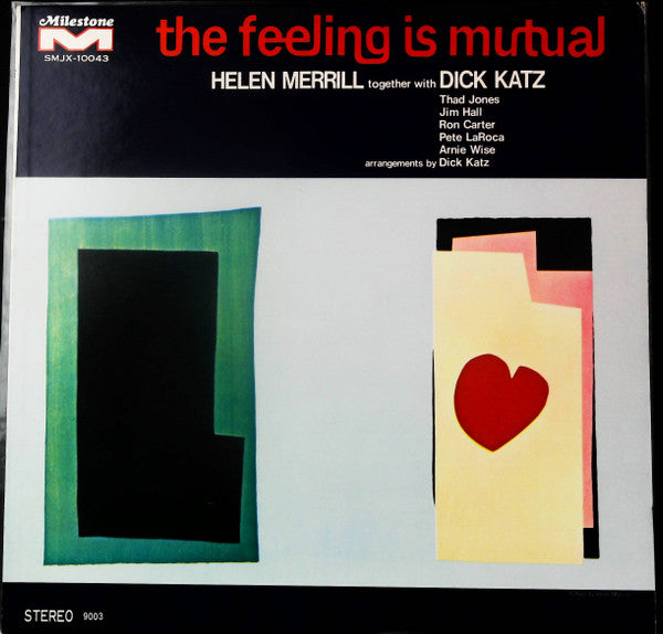 Release: The Feeling Is Mutual-Vinyl-Japan-1972-SMJX 10043-27456123