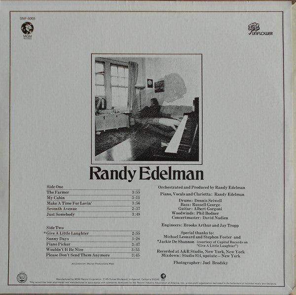 Master Release: Randy Edelman by Randy Edelman