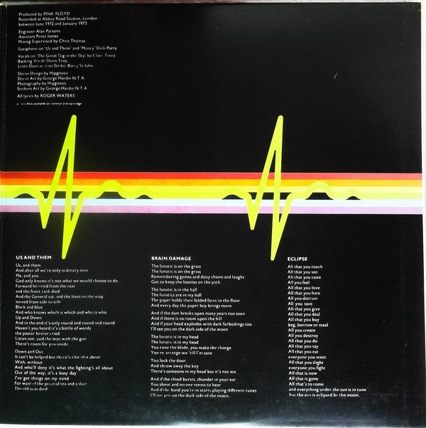 The Dark Side Of The Moon = 狂気