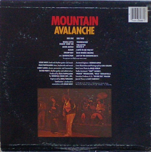 Release: Avalanche-Vinyl-US-None-C 33088, C 33088-13330000