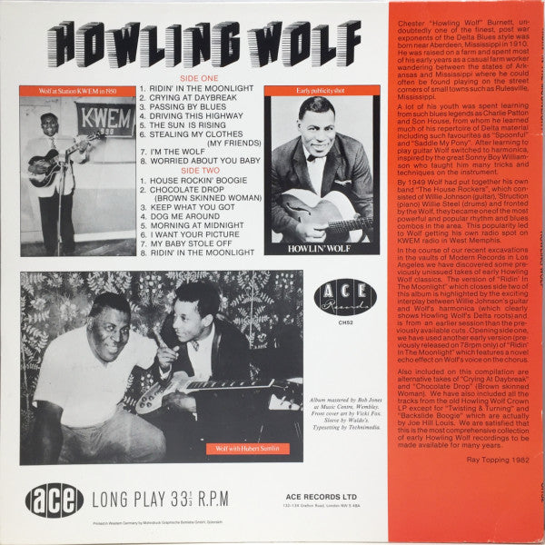 Release: Ridin' In The Moonlight-Vinyl-Europe-1982-CH52, CH 52-11936899