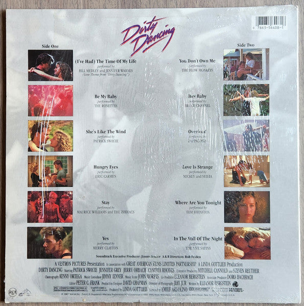 Release: Dirty Dancing (Selections From The Original Soundtrack From The Vestron Motion Picture)-Vinyl-US-1988-6408-1-R-29311939