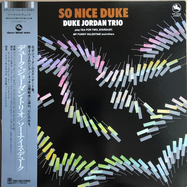 Release: So Nice Duke-Vinyl-Japan-1982-PAP-25028, PAP-25028-20602930