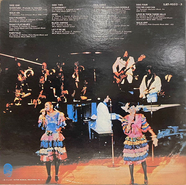 Release: The Pointer Sisters Live At The Opera House-Vinyl-Japan-1974-SJET-9552~3-29301217