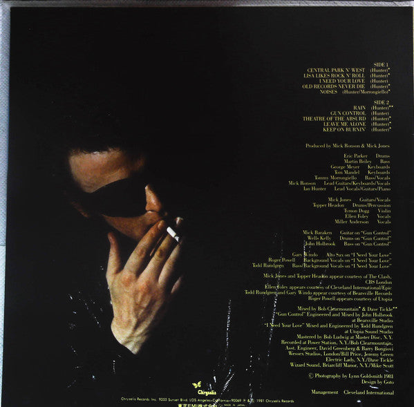 Release: Short Back N' Sides-Vinyl-Japan-1981-WWS-81441, CHR-1326-14131151