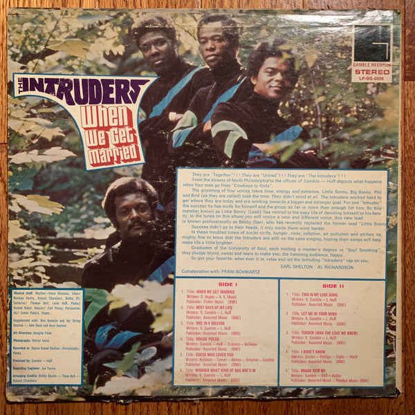 Master Release: When We Get Married by The Intruders