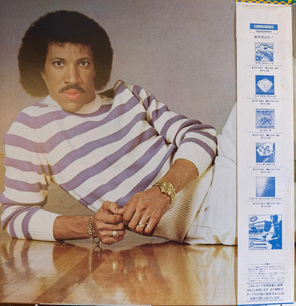 Release: Lionel Richie-Vinyl-Japan-1983-VIL-6011-32537316