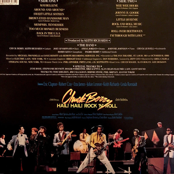 Release: Hail! Hail! Rock 'N' Roll (Original Motion Picture Soundtrack)-Vinyl-Japan-1987-P-13603-11575110