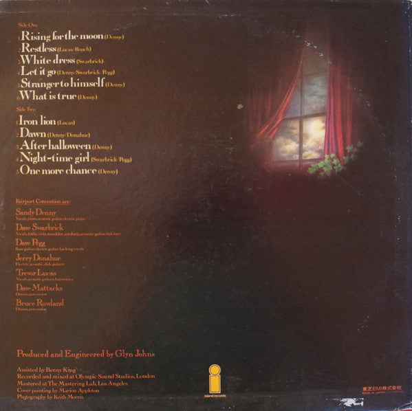 Release: Rising For The Moon-Vinyl-Japan-1975-ILS-80314-24908711