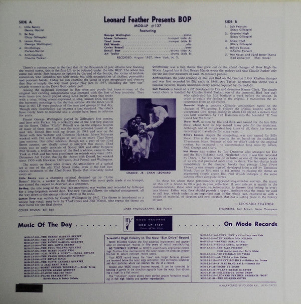 Master Release: Leonard Feather Presents BOP by Leonard Feather