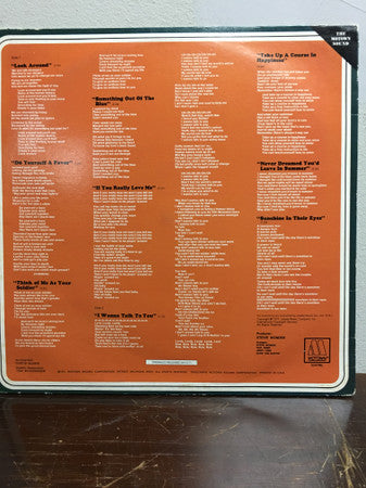 Master Release: Where I'm Coming From by Stevie Wonder