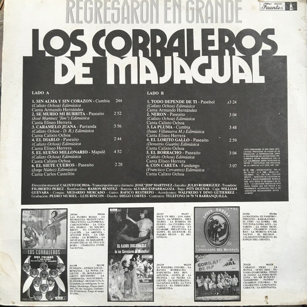 Master Release: Regresaron En Grande by Los Corraleros de Majagual