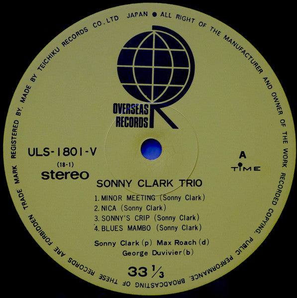 Sonny Clark Trio