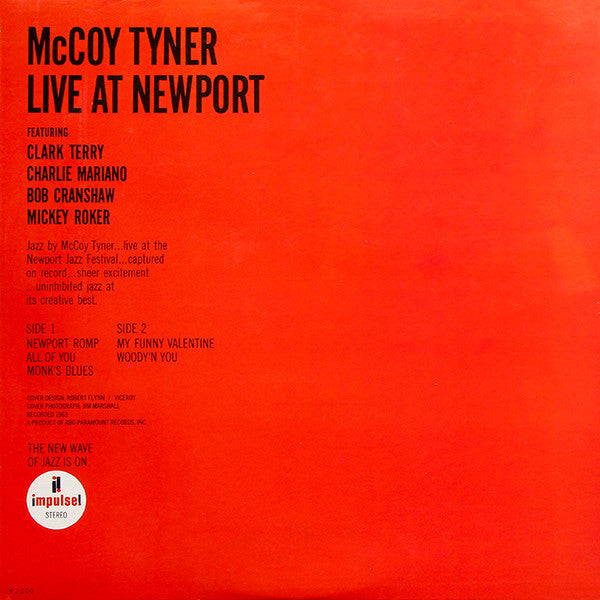 Master Release: Live At Newport by McCoy Tyner