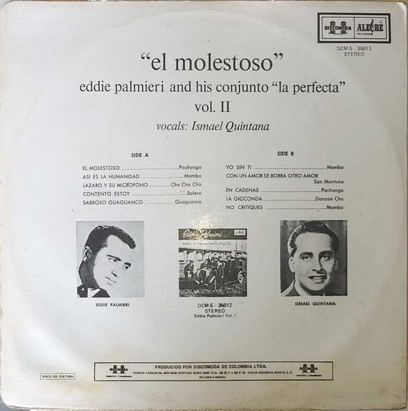 Master Release: El Molestoso...  Vol II by Eddie Palmieri And His Conjunto "La Perfecta"