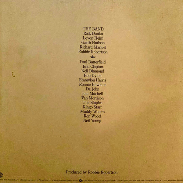 Release: The Last Waltz-Vinyl-US-1978-3WS 3146-5241979