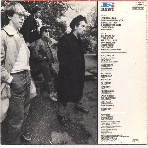 Release: Punch The Clock-Vinyl-UK & Europe-1983-ZL25464, ZL 25 464, XXLP 19-7914832