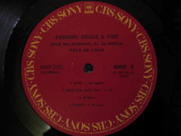 Passion, Grace & Fire