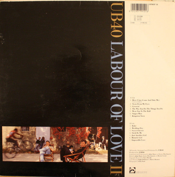 Release: Labour Of Love II-Vinyl-UK-1989-LPDEP 14, LP DEP 14, 210 258-4634884