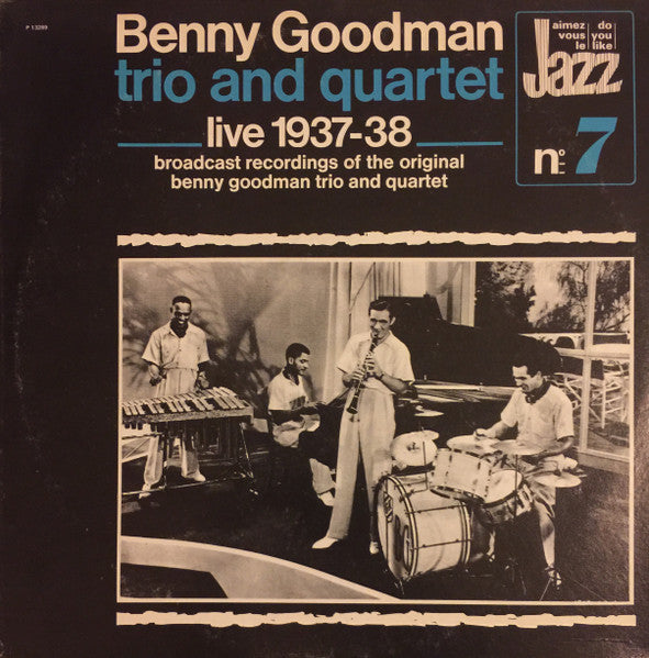 Master Release: Live 1937-38 by Benny Goodman Trio