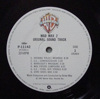 Mad Max 2 (Original Sound Track)