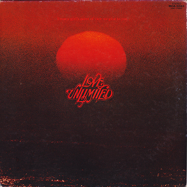 Release: From A Girl's Point Of View We Give To You... Love Unlimited-Vinyl-Japan-1974-MCA-6043-4594149