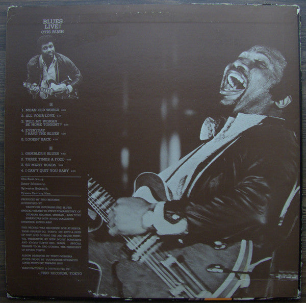 Master Release: Blues Live! by Otis Rush