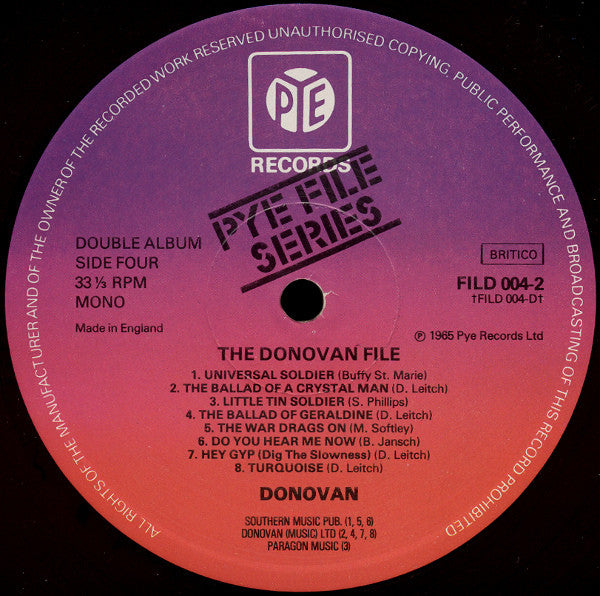 The Donovan File