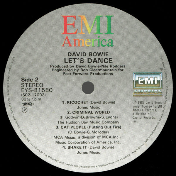 Let's Dance = レッツ・ダンス