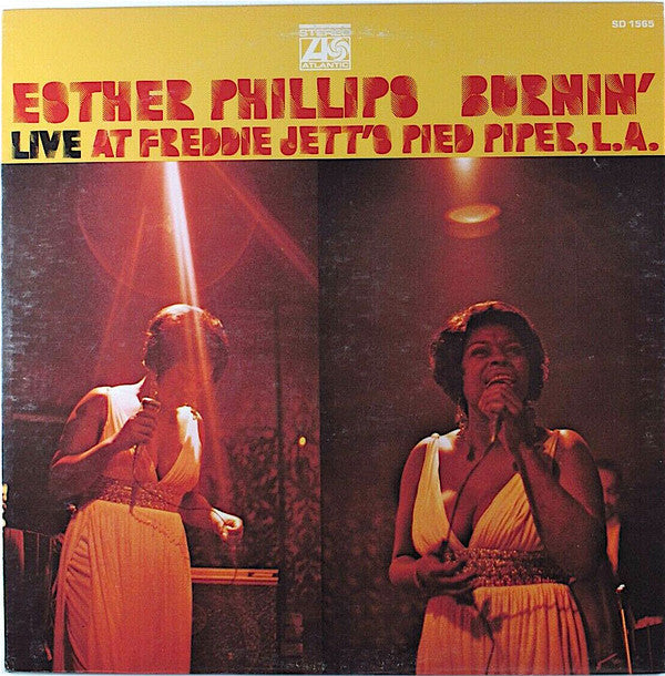 Master Release: Burnin' (Live At Freddie Jett's Pied Piper, L.A.) by Esther Phillips