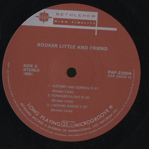 Booker Little And Friend*