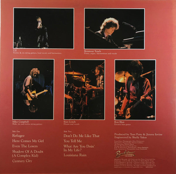 Release: Damn The Torpedoes-Vinyl-US-1979-MCA-5105, MCA-5105-4385615
