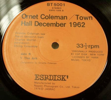 Town Hall · 1962