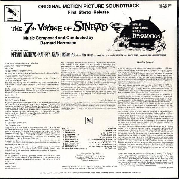 Master Release: The 7th Voyage Of Sinbad (Original Motion Picture Soundtrack) by Bernard Herrmann