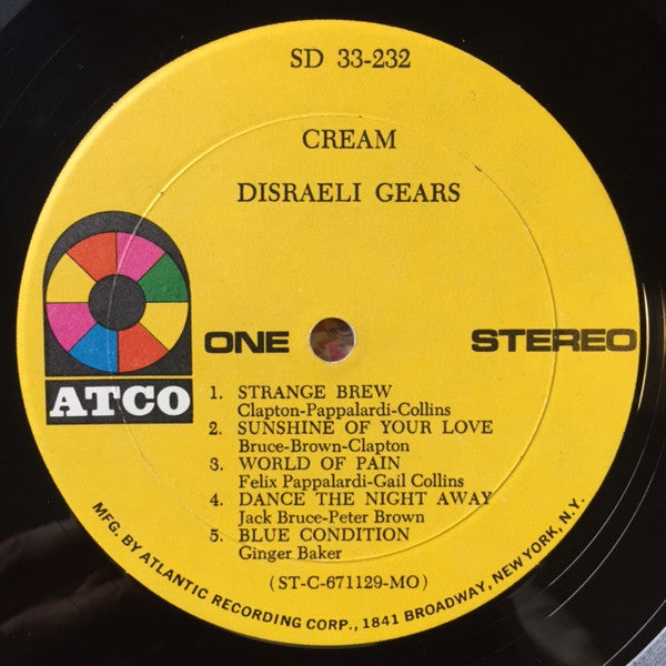 Disraeli Gears