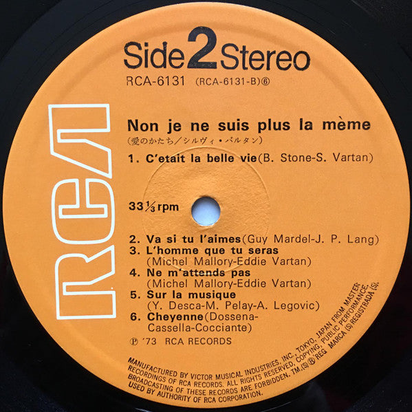 Non Je Ne Suis Plus La Meme