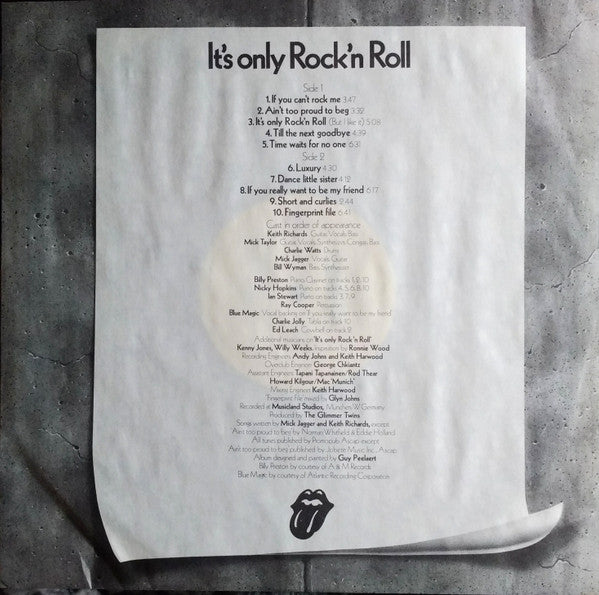 It's Only Rock 'N Roll