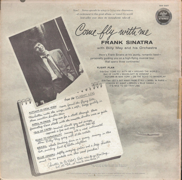 Master Release: Come Fly With Me by Frank Sinatra