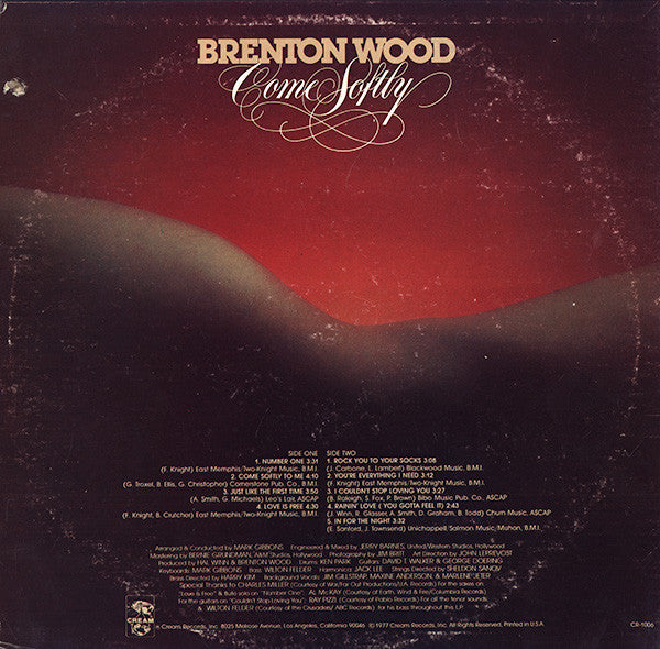 Master Release: Come Softly by Brenton Wood