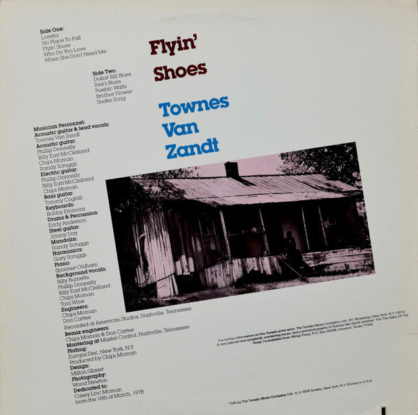 Release: Flyin' Shoes-Vinyl-US-1978-TOM-7017-9009546