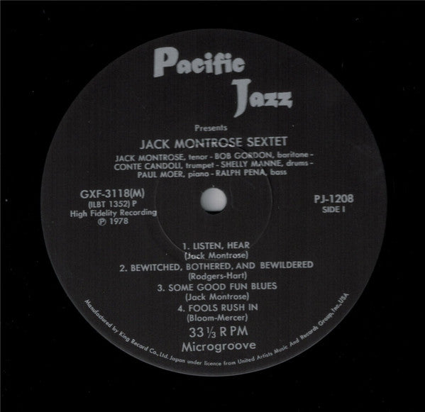Jack Montrose Sextet