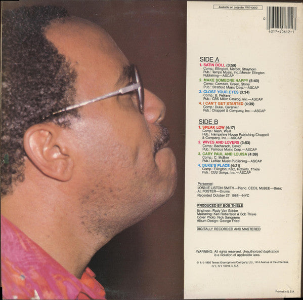 Release: Make Someone Happy-Vinyl-US-1986-FW 40612-1064426