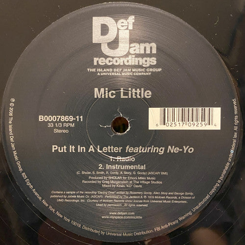 Put It In A Letter