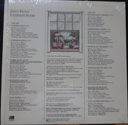 Release: Common Sense-Vinyl-US-1975-SD 18127-1414840