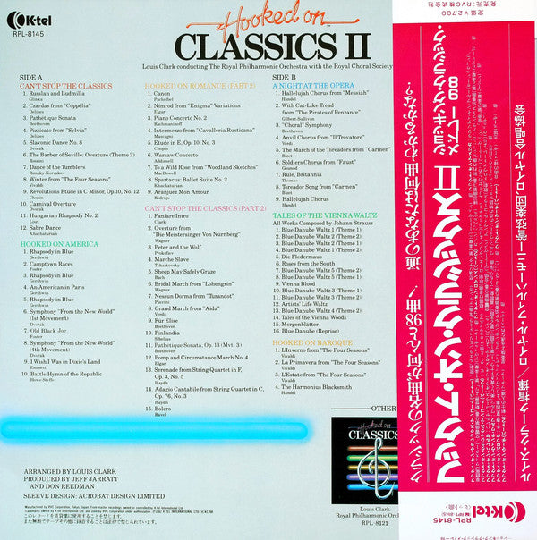 Release: Hooked On Classics 2 - Can't Stop The Classics-Vinyl-Japan-1982-RPL-8145-7185291