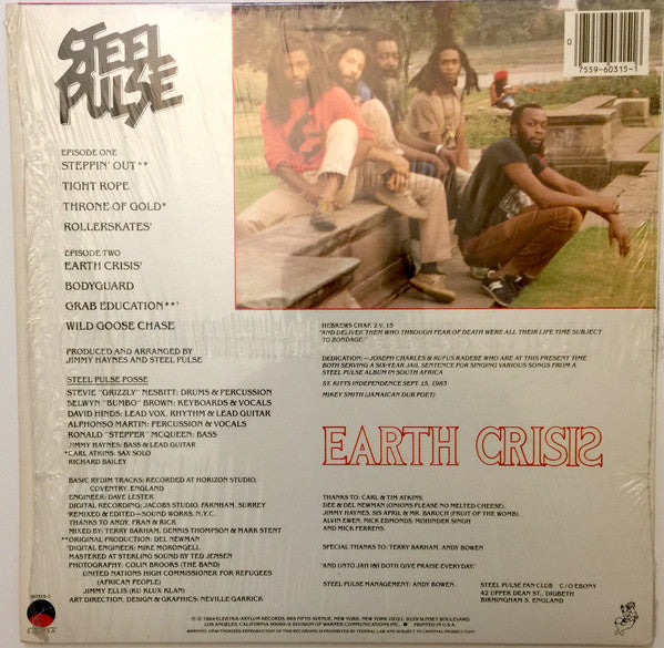 Release: Earth Crisis-Vinyl-US-1984-9 60315-1, 60315-1-3643235