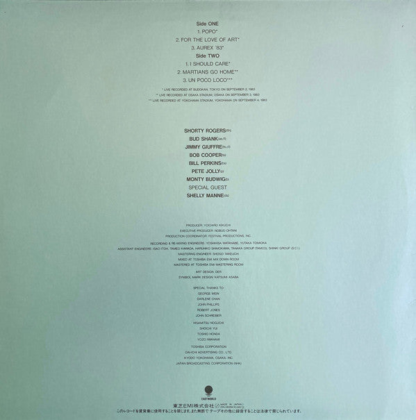 Master Release: Aurex Jazz Festival '83 by Shorty Rogers