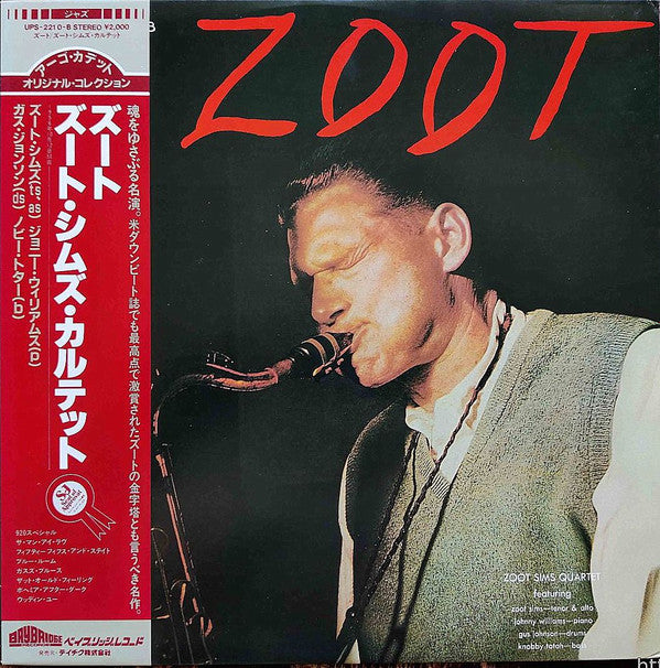 Release: Zoot-Vinyl-Japan-1983-UPS-2210-B, MJ-1013M-7851706
